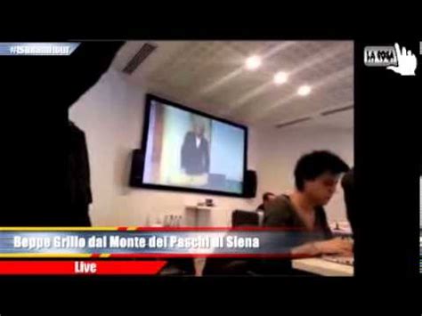 Intervento Di Beppe Grillo All Assemblea Degli Azionisti Del Monte Dei