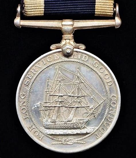 Aberdeen Medals Naval Long Service Good Conduct Medal Gvi First