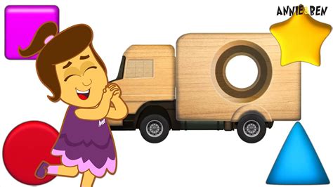 Annie & Ben - Learn Shapes With The Wooden Truck - HooplaKidz Plus ...