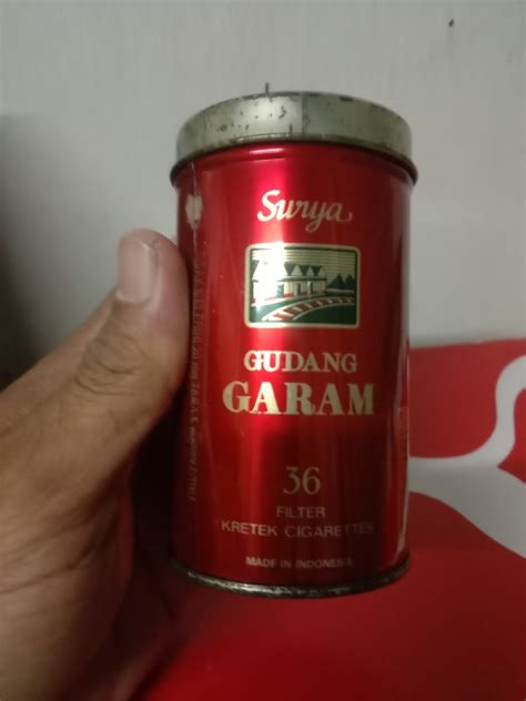 Tin Rokok Gudang Garam Hobbies Toys Collectibles Memorabilia