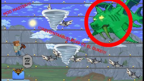 Como Mata Al Duque Fishron En Terraria Modo Maestro Youtube