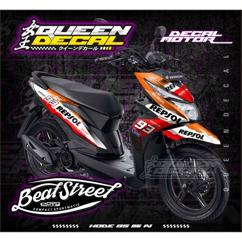 Jual Decal Stiker Beat Street ESP Full Body Decal Full Body Beat