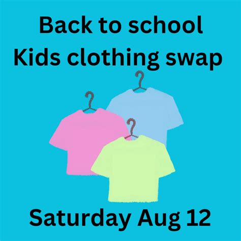 Free Kids Clothing Swap | Ranchlands Community Association