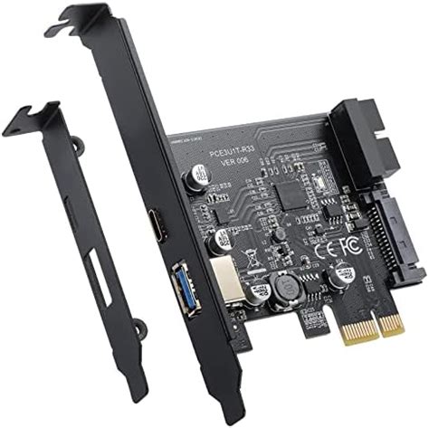 Amazon Beyimei Pci E X Usb Gen Gbps Usb A Type C