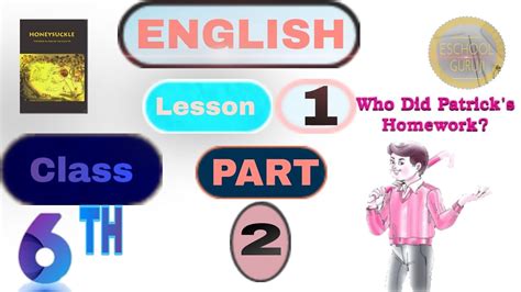 Ncert English Class Honeysuckle Lesson Who