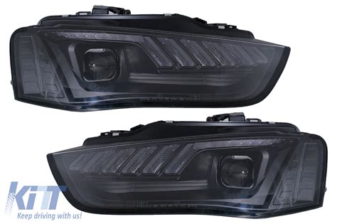 Led Drl Xenon Headlights Suitable For Audi A B Facelift