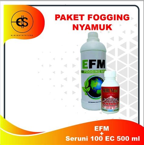 Jual Paket Fogging Nyamuk Eco Media Fogging EFM 1 Liter Dan Seruni 100