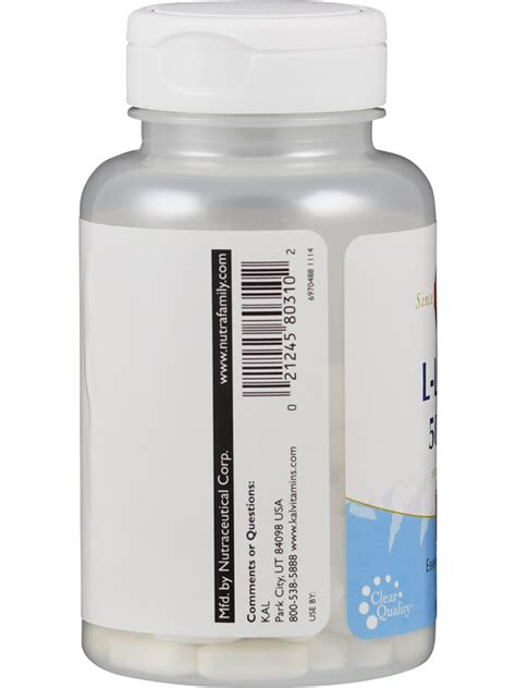 L Lysine 500 Mg At Cenaverde B V