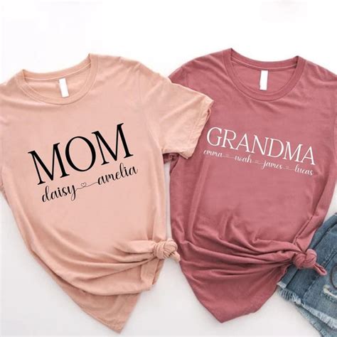 Christmas T Shirts For Grandma Etsy