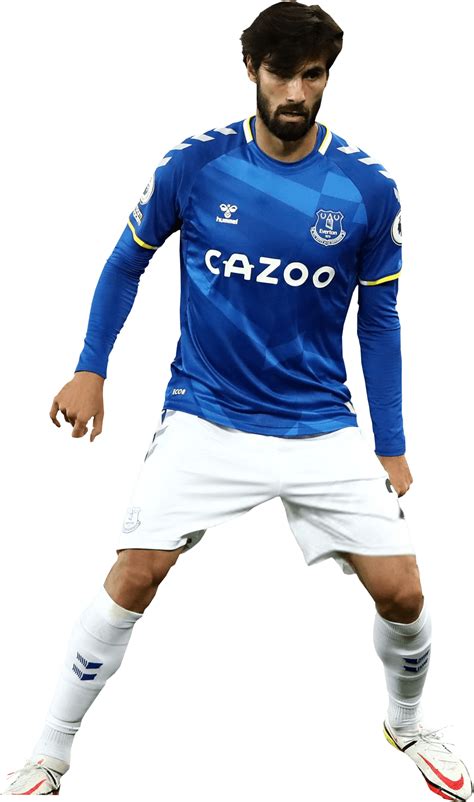 André Gomes Everton football render - FootyRenders