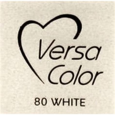 VersaColor 1 Inch Cube Ink Pad White VS 80 Paperpads Nl