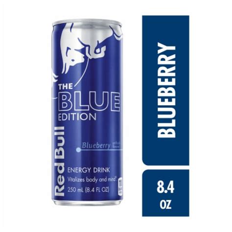 Red Bull Blue Edition Blueberry Energy Drink Can Fl Oz Frys