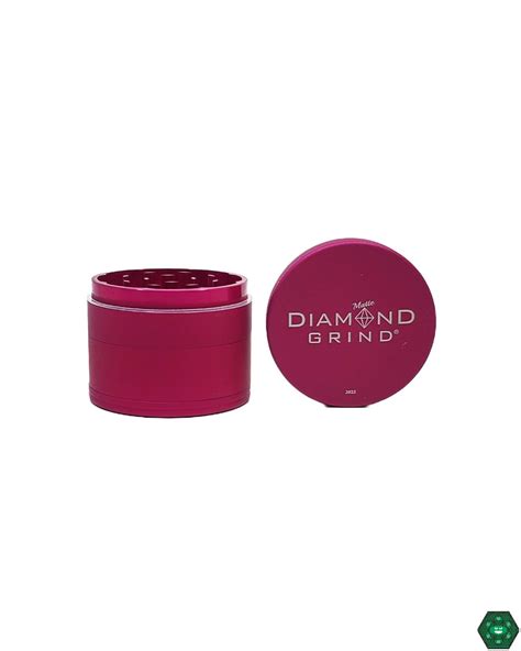 Diamond Grind 56mm Matte Color Grinder Sleek And Durable Herb Grinder Hg