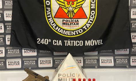 Pm Prende Suspeito Por Les O Corporal E Posse Irregular De Arma De Fogo