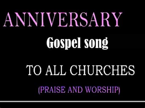 Thanksgiving Song For Church Anniversary | hot-psychologyourculture