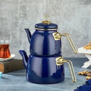 Enamel Teapot Set Turkish Tea Pot Set Turkish Samovar Tea Maker Tea