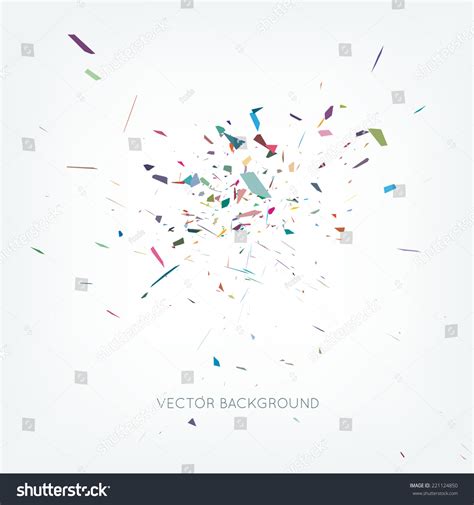 Vector Abstract Burst Background Stock Vector (Royalty Free) 221124850 ...