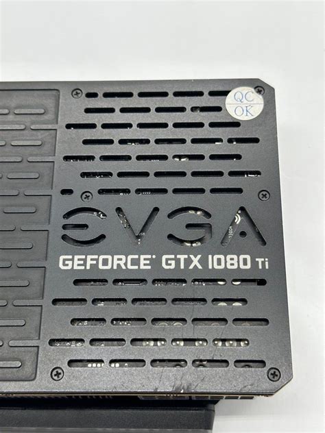 Evga Geforce Gtx 1080 Ti Sc Black Edition Gaming 11g Computers And Tech Parts And Accessories