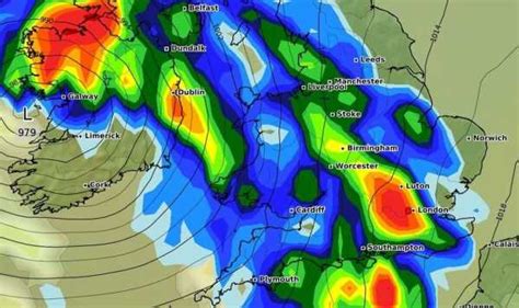 Met Office Weather Forecast Paints Bleak Picture As Wind And Rain To