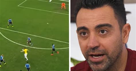 C Est Dommage Xavi Nomme Un Ancien Joueur Du Real Madrid Qu Il