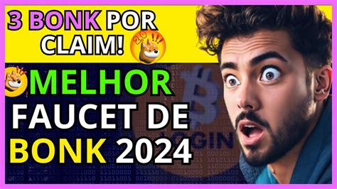 FEE BONK COIN 2024 MELHOR Faucet Paga Ganhar Meme Bonk Grátis Paga