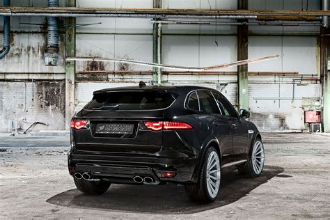 All Black Sinister Jaguar F Pace Gets Custom Parts