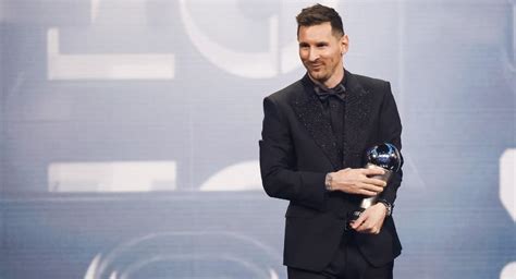 Lionel Messi Recibió El Premio The Best De La Fifa