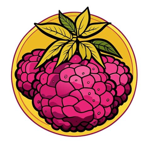 Premium Vector Raspberry Vector Illustration