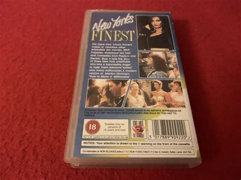 Chuck Vincents New Yorks Finest Vintage Vhs Video Tested Jennifer