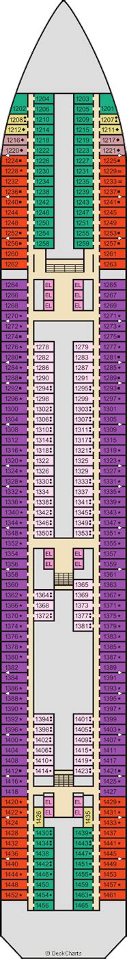 Carnival Conquest Deck Plans: Ship Layout, Staterooms & Map - Cruise Critic