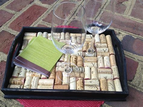 How To Make A DIY Wine Cork Tray Easy Tutorial