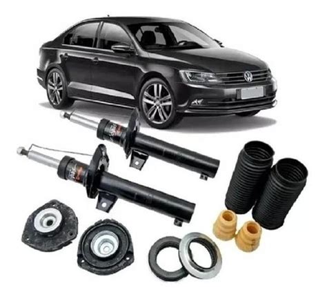 Par Amortecedor Dianteiro Cofap Kit Dianteiro Sampel Vw Jetta 2 0 Tsi