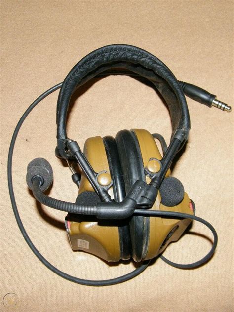 3m Peltor Comtac Iii Single Comm Talk Thru Headset Kit 88078 Coyote