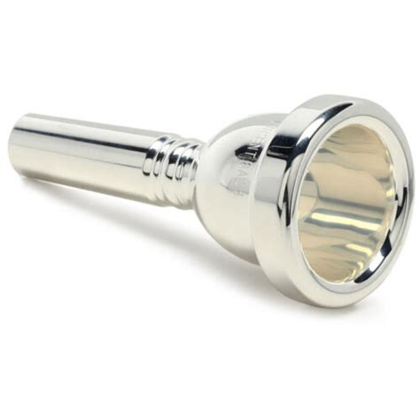 Bach Classic Trombone Silver Plated Mouthpiece Large Shank 4g Ebay