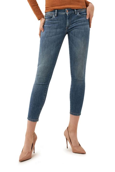 Jean Salsa Wonder Capri Push Up Bleu Imajeans Fr