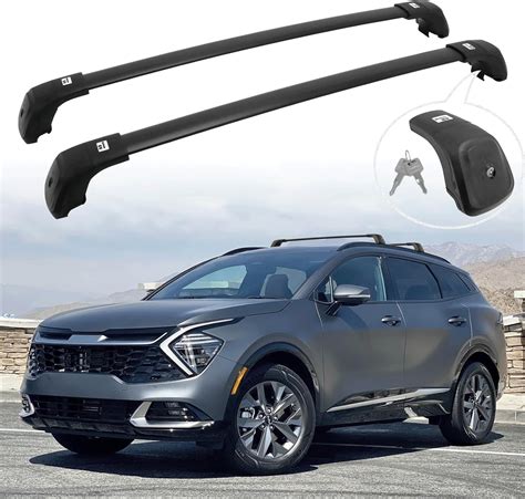 Nixface Upgraded Aluminum Lockable Cross Bar Fit For Kia