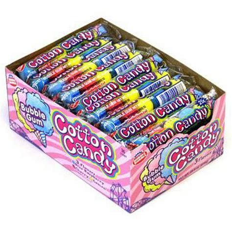 Dubble Bubble Gum Balls Cotton Candy Bubble Gum 064 Oz 4 Ct Each