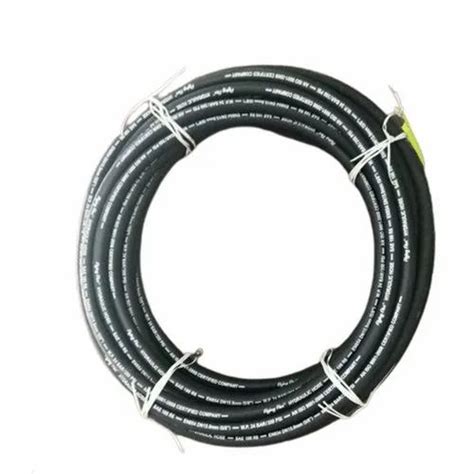 Flying Flax Black Hydraulic Rubber Hose Pipe For Automobile Industry