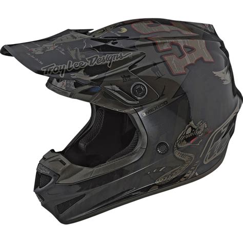 New Troy Lee Designs Mx Se Polycrylite Baja Black Motocross