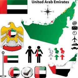 United Arab Emirates Infographics Statistical Data