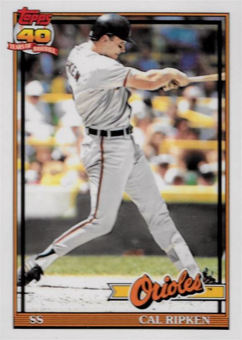 Cal Ripken Jr Baseball Cards Price Guide Sports Card Investor