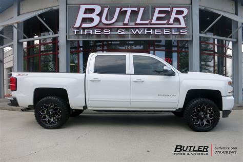 Chevy Silverado With In Fuel Assault Wheels And Toyo Open Country Rt