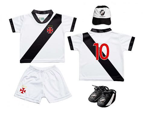 Kit Beb Vasco Pe As Oficial Cia Beb