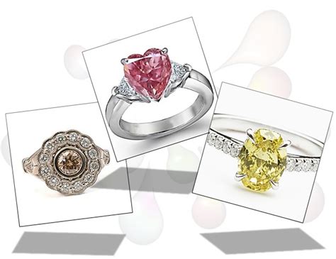 Fancy Colored Diamond Engagement Rings