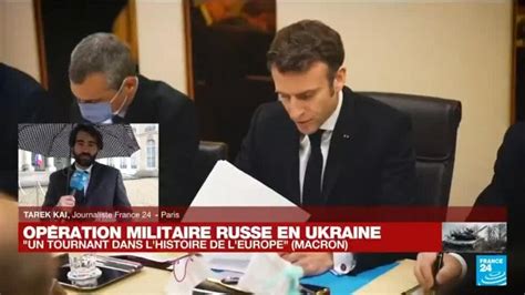 Opération militaire russe en Ukraine la France renforce son soutien à