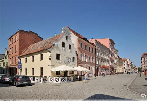 Zachodnia pierzeja Rynku Nowomiejskiego pl Rynek Nowomiejski Toruń