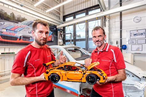 Final Lego Technic Porsche 911 Gt3 Rs Scale Model Rolls Off The Line Carscoops