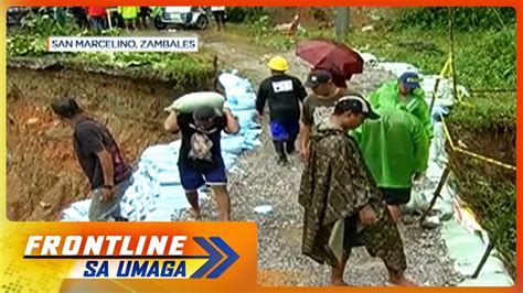 Mga Residente Sa Zambales Kanya Kanyang Diskarte Para Makatawid Sa