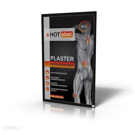 Hot Plast Forte Plaster rozgrzewający 9x14cm 1 sztuka aptekacurate pl