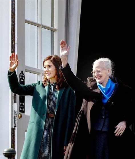 La Reine Margrethe Ii A F T Ses Ans Avec Le Prince Frederik La